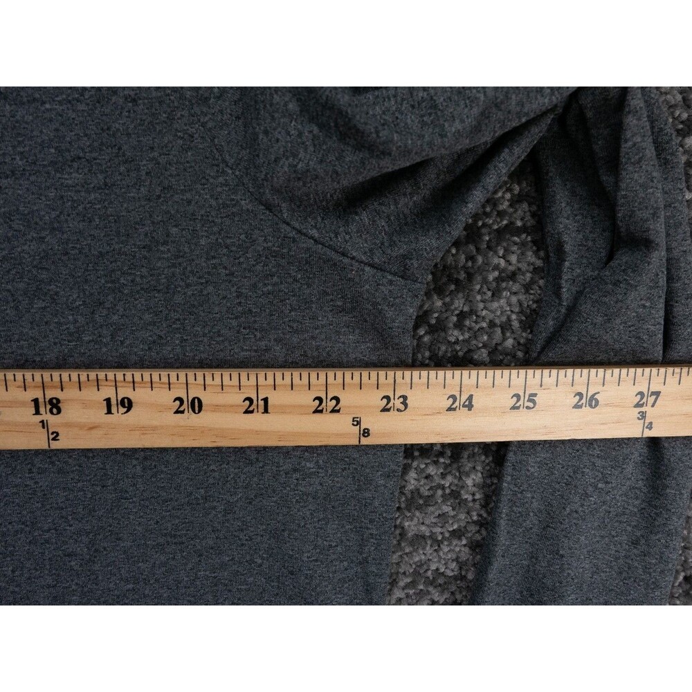 Under Armour Shirt Mens XL Gray 1/4 Zip Long Sleeve Loose Active Quick Dry Golf - Picture 8 of 12